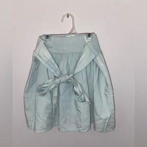 Baby blue skirt, size S, Forever 21